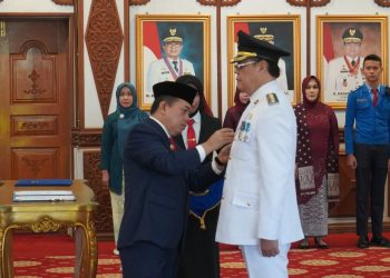 Lantik Pj Bupati Tebo, Gubernur Al Haris Tekankan Jaga dan Kawal Pelaksanaan Pilkada 2024