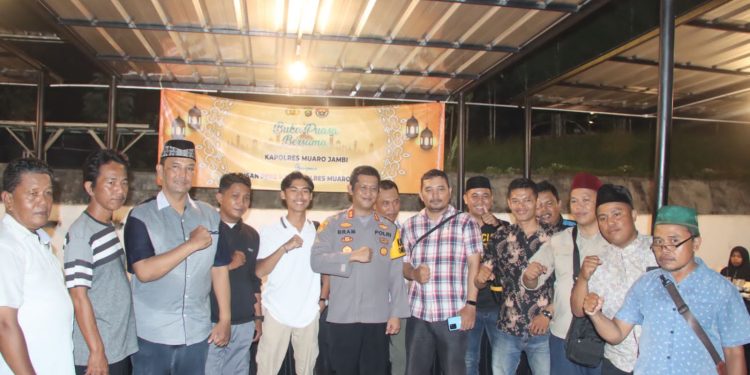 Pererat Kemitraan, Polres Muarojambi Gelar Buka Puasa Bersama Awak Media 