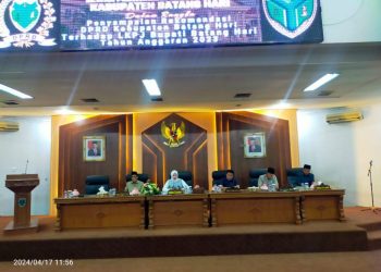 Suasana Syawal DPRD Batang Hari Gelar Paripurna LKPJ TA – 2023 
