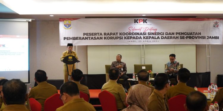 Gubernur Al Haris: Pemprov Jambi dan Kabupaten/Kota Butuh Pembinaan KPK