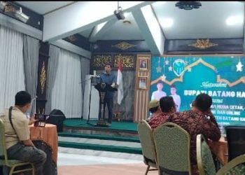 Penuh Keakraban, Ini Pesan Bupati Batanghari Fadhil Arif Saat Halal Bihalal Dengan Insan Pers