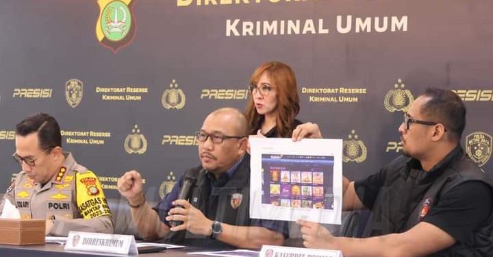 Polri Amankan 11 Tersangka Kasus Judi Online Beromzet Rp 10 M 