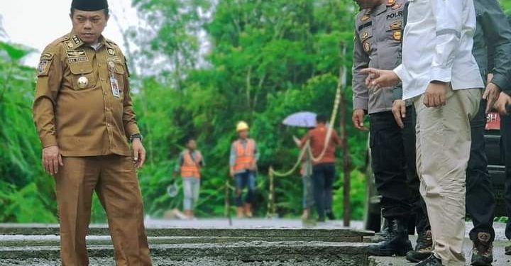Progres Proyek Multiyears Jalan Batangasai Sarolangun 68 Persen, Target Juli Selesai