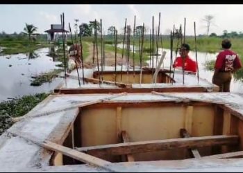 Proyek Siluman di Desa Senaning Telan Anggaran 1,3 Miliar 