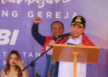 Resmikan Gedung Gereja GBKP, Gubernur Al Haris Harap Tingkat Religius Jamaat Meningkat