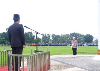 Raden Najmi Memimpin Upacara Peringatan Hari Lahir Pancasila