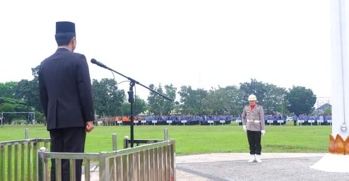 Raden Najmi Memimpin Upacara Peringatan Hari Lahir Pancasila