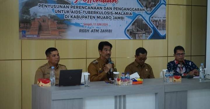 Pj Bupati Raden Najmi Hadiri Lokakarya  Penanggulangan Penyakit Tuberculosis, Malaria dan HIV/Aids