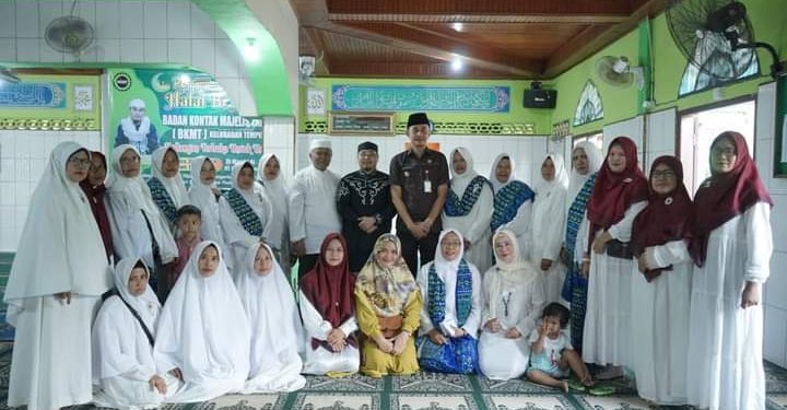 Pj Bupati Muaro Jambi Menghadiri Acara Halal Bihalal di Tempino