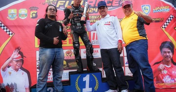 Pj Bupati Raden Najmi Tutup Kejuaraan Balap Motor Jambi Fun Race 2024 Piala Gubernur Jambi 