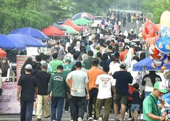 Taman Tapa Malenggang Terus Diramaikan Setiap Pekan Dengan Car Free Day 