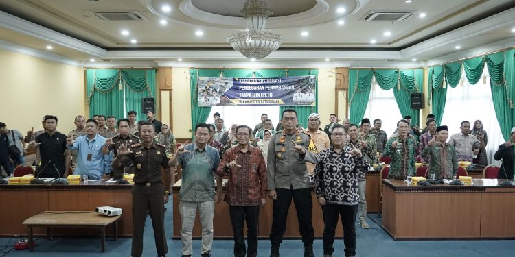 Pemkab Batanghari Sosialisasikan Dampak Tambang Emas Tanpa Izin (PETI)