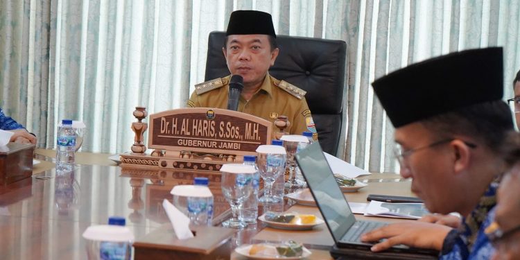 Kendalikan Inflasi Jelang Idul Adha, Gubernur Al Haris Kumpulkan TPID Se-Provinsi Jambi