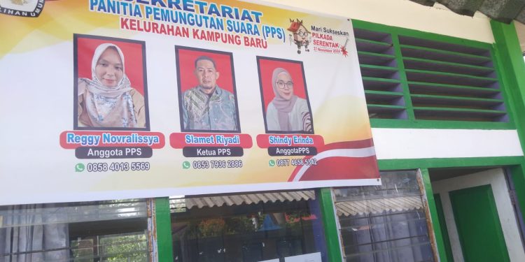 Rekrut Pantarlih, PPS Kelurahan Kampung Baru Matangkan Persiapan