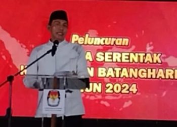 Dimeriahkan All Band Sulis, Bupati Fadhil Hadiri Peluncuran Pilkada 2024