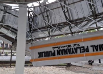 LMPP Desak Penegak Hukum Bertindak Terkait Robohnya Selasar Gedung Mall Pelayanan Publik Muarojambi 