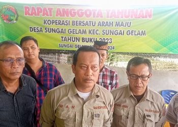 Dihadiri Ratusan Peserta,Koperasi BAM Sungai Gelam Gelar Rapat Anggota Tahunan