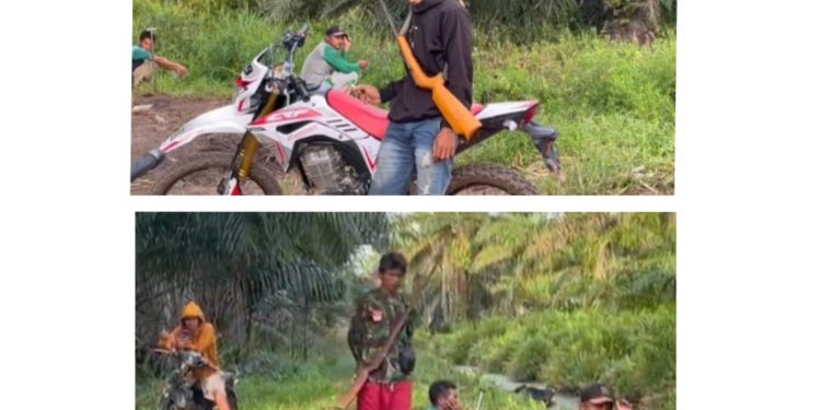 Bawa Senpi Rakitan dan Kuasai Lahan di Sungai Gelam, Warga Suku Anak Dalam Bukit 12 Meresahkan