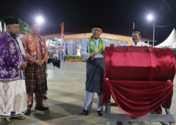 Ditandai dengan Pemukulan Bedug, Wagub Sani Buka MTQ Ke-16 Tingkat Kecamatan Betara