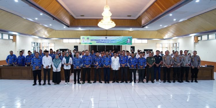 Wabup Bakhtiar Buka Rapat Koordinasi Tim Percepatan Penurunan Stunting Tahun 2024