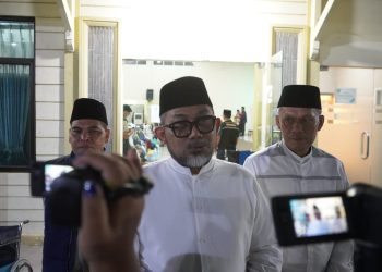 Sambut Kepulangan 446 Jemaah Haji Jambi Kloter 25, Sekda Sudirman: Tingkatkan Keimanan dan Ketaqwaan