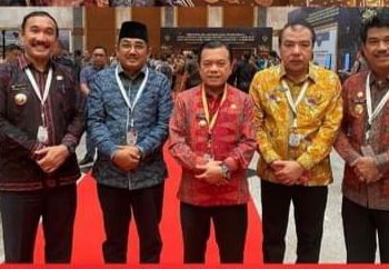 Pj Bupati Najmi Hadiri Penyampaian Hasil Pemeriksaan Atas Laporan Keuangan Pemerintah Pusat Tahun 2023