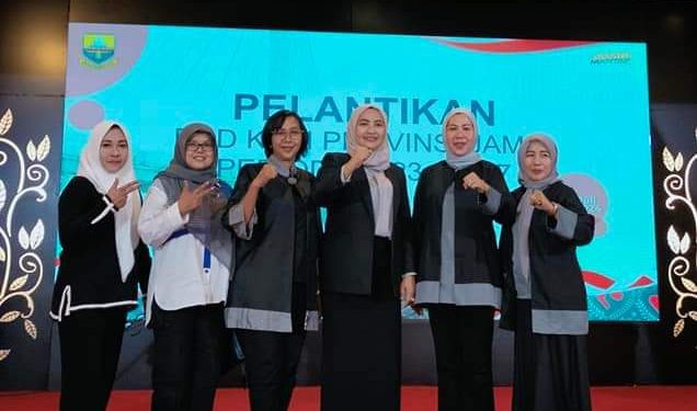 Ririn Novianty Terpilih Sebagai Ketua Kaukus Perempuan Politik Indonesia Provinsi Jambi 