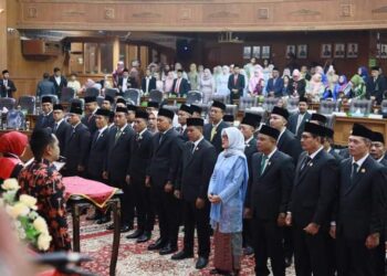Paripurna Pengucapan Sumpah Anggota DPRD Muarojambi Periode 2024-2029