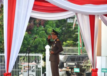 Kejati Jambi Gelar Upacara Harlah Kejaksaan RI Ke-79