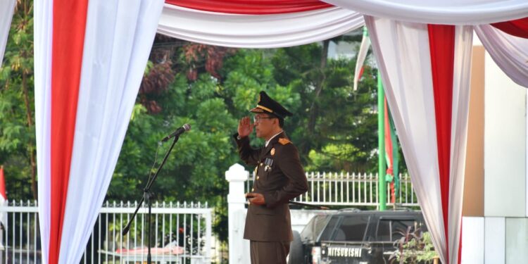 Kejati Jambi Gelar Upacara Harlah Kejaksaan RI Ke-79