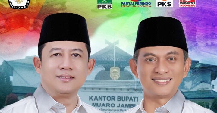 Ini Visi Misi BBS-JUN, Calon Bupati dan Wakil Bupati Muaro Jambi 2024-2029