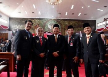 Raden Najmi Hadiri Pengucapan Sumpah Anggota DPRD Provinsi Jambi Masa Bakti 2024-2029