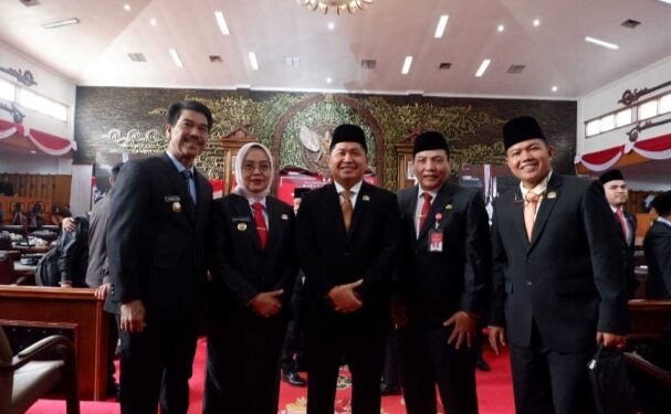 Raden Najmi Hadiri Pengucapan Sumpah Anggota DPRD Provinsi Jambi Masa Bakti 2024-2029