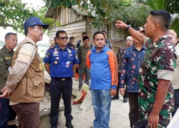 Pj Bupati Muarojambi Kunjungi Posko Penanganan Kebakaran Hutan dan Lahan