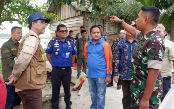 Pj Bupati Muarojambi Kunjungi Posko Penanganan Kebakaran Hutan dan Lahan