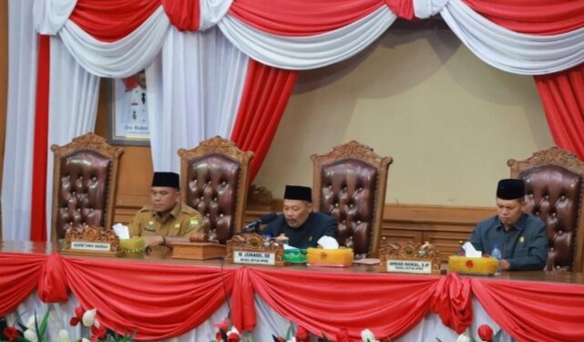 DPRD Muaro Jambi Gelar Paripurna Pandangan Umum Fraksi-Fraksi Perubahan Anggaran 2024