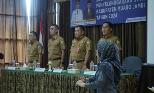 Sekda Budhi Hartono Membuka Sosialisasi Statistik Sektoral Kabupaten Muaro Jambi