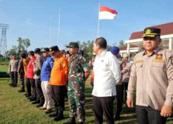 Sekda Muaro Jambi Hadir Apel Siaga Darurat Bencana Kebakaran Hutan dan Lahan Provinsi Jambi Tahun 2024