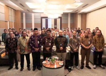 Pj Bupati Raden Najmi Menghadiri Bimtek Kepegawaian OPD