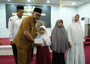 Pjs. Gubernur Sudirman Apresiasi Peran Forum Zakat Bangkitkan Kesadaran Masyarakat Membagi Rezeki Kepada yang Membutuhkan