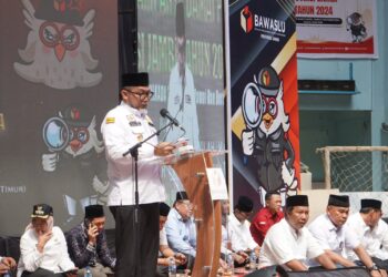 Hadiri Do’a dan Sholawat Deklarasi Kampanye Damai Pilkada 2024, Pjs. Gubernur Sudirman: Sukses Pilkada Ada di Tangan Kita Semua