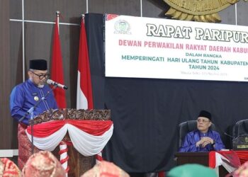 Hadiri Peringatan HUT Ke-25 Kabupaten Tebo, Pjs. Gubernur Sudirman: Peringatan Ulang Tahun Momentum Evaluasi