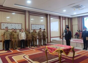 Pj Bupati Muaro Jambi Melantik Puluhan Pejabat Eselon III dan IV
