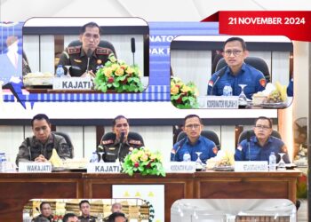 Koordinator Wilayah II Jampidsus Kejagung Lakukan Monitoring dan Evaluasi di Kejati Jambi