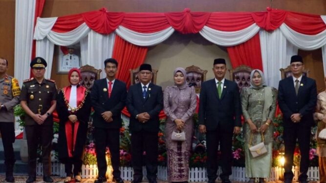 Paripurna Pengucapan Janji DPRD Muaro Jambi 2024-2029