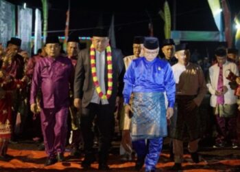 Ketua DPRD Muaro Jambi Hadiri Pembukaan MTQ Ke- 53 Tingkat Kecamatan Kumpeh
