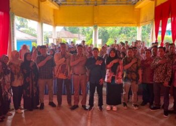Hari Terakhir Bimtek KPPS di Desa Tanjung Marwo, PPK Tembesi Tekankan Jaga Marwah Penyelenggara