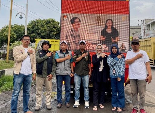 PPK dan PPS Kampung Baru Maksimalkan Sosialisasi Pilkada 27 November 2024 Gunakan Mobil Videotron KPU RI