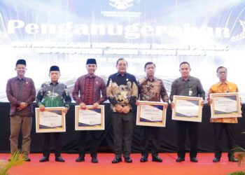 Apresiasi Malam Anugerah Keterbukaan Informasi Badan Publik, Gubernur Al Haris: Hak Masyarakat peroleh Informasi dari Pemerintah