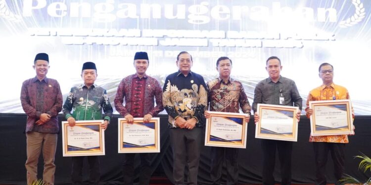 Apresiasi Malam Anugerah Keterbukaan Informasi Badan Publik, Gubernur Al Haris: Hak Masyarakat peroleh Informasi dari Pemerintah